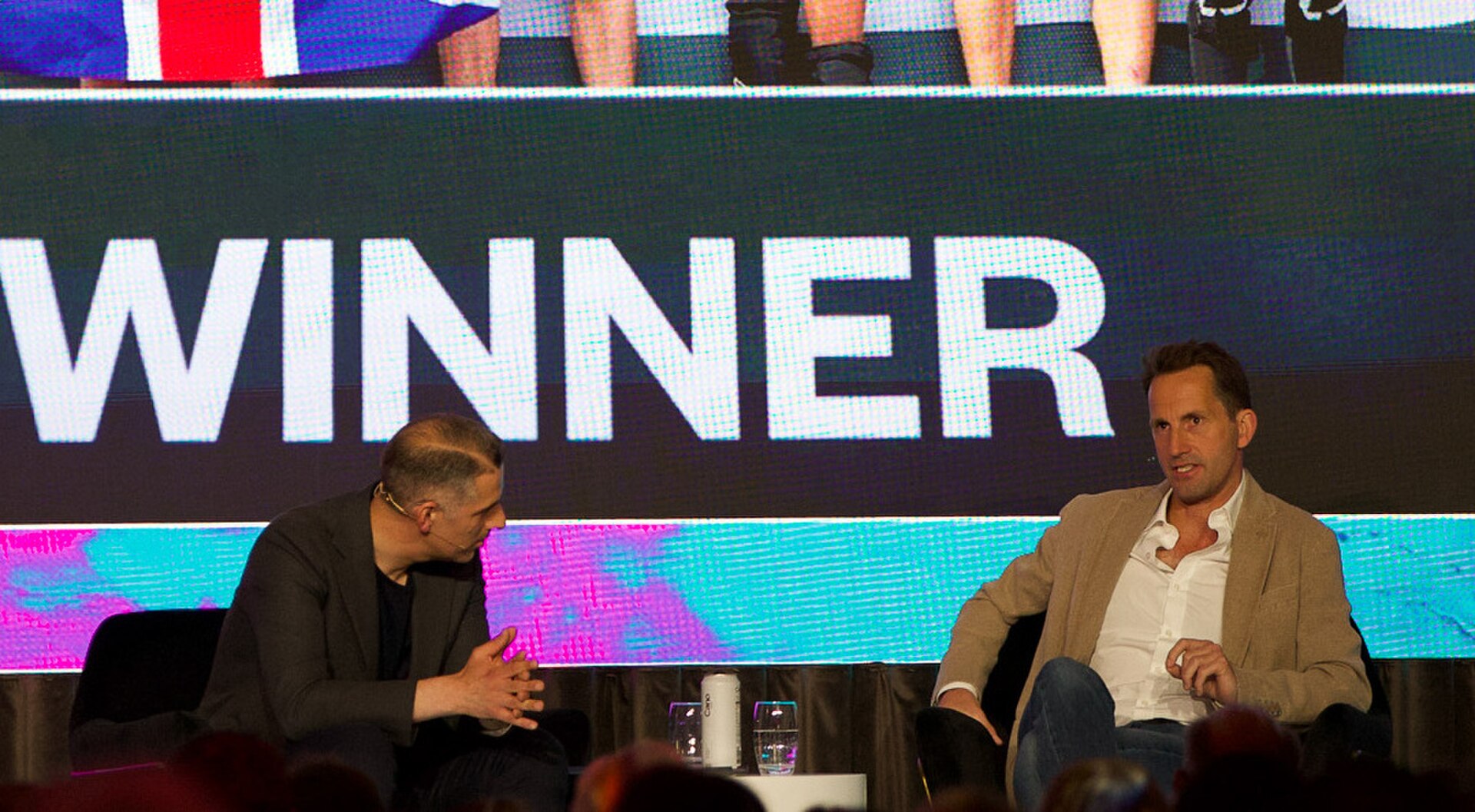 Ben Ainslie and David Garrido at SXSW 2025