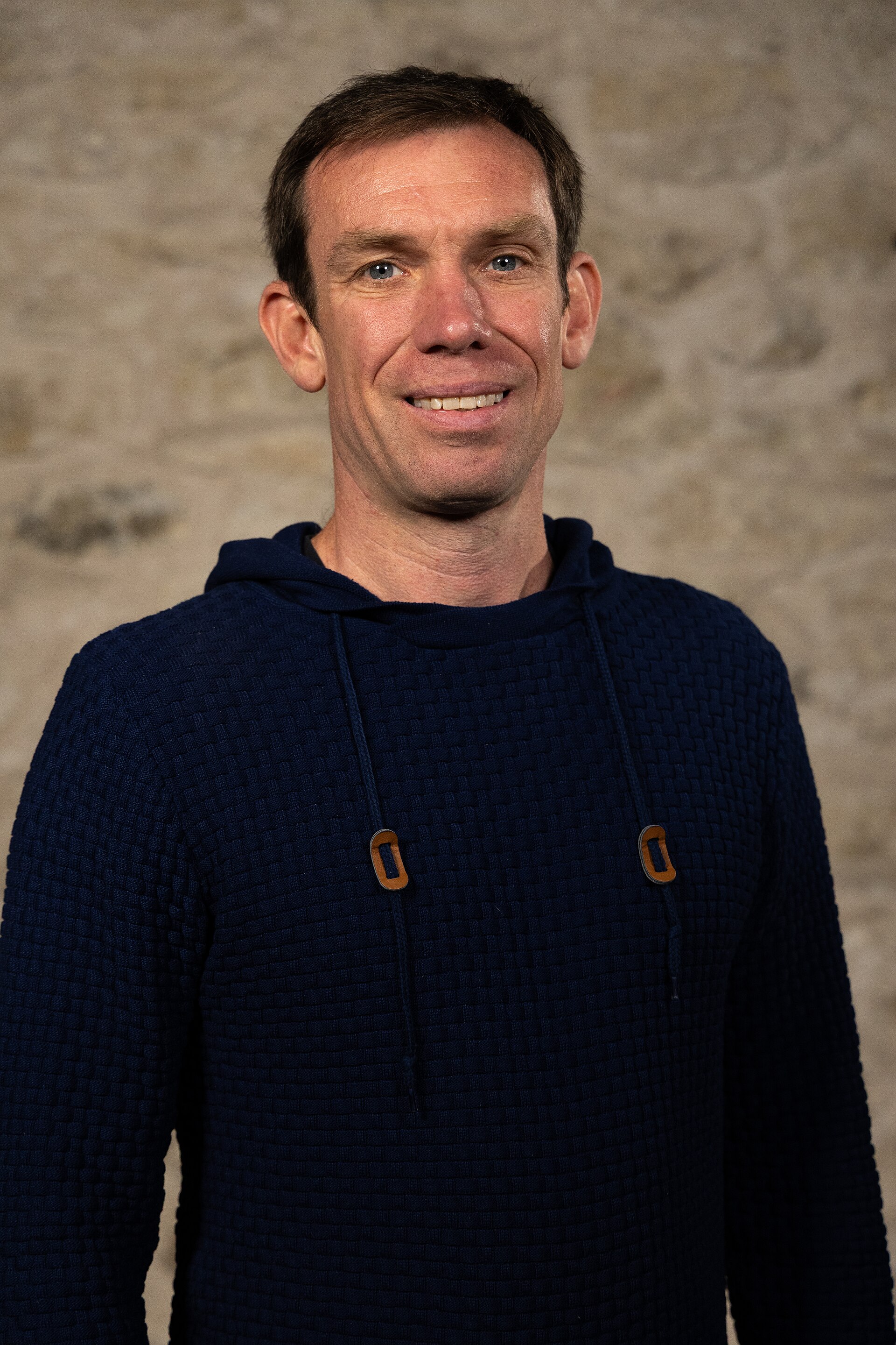 Ben Haldeman, Founder of LifeShip, at the WikiPortraits studio at the 2025 SXSW Festival.