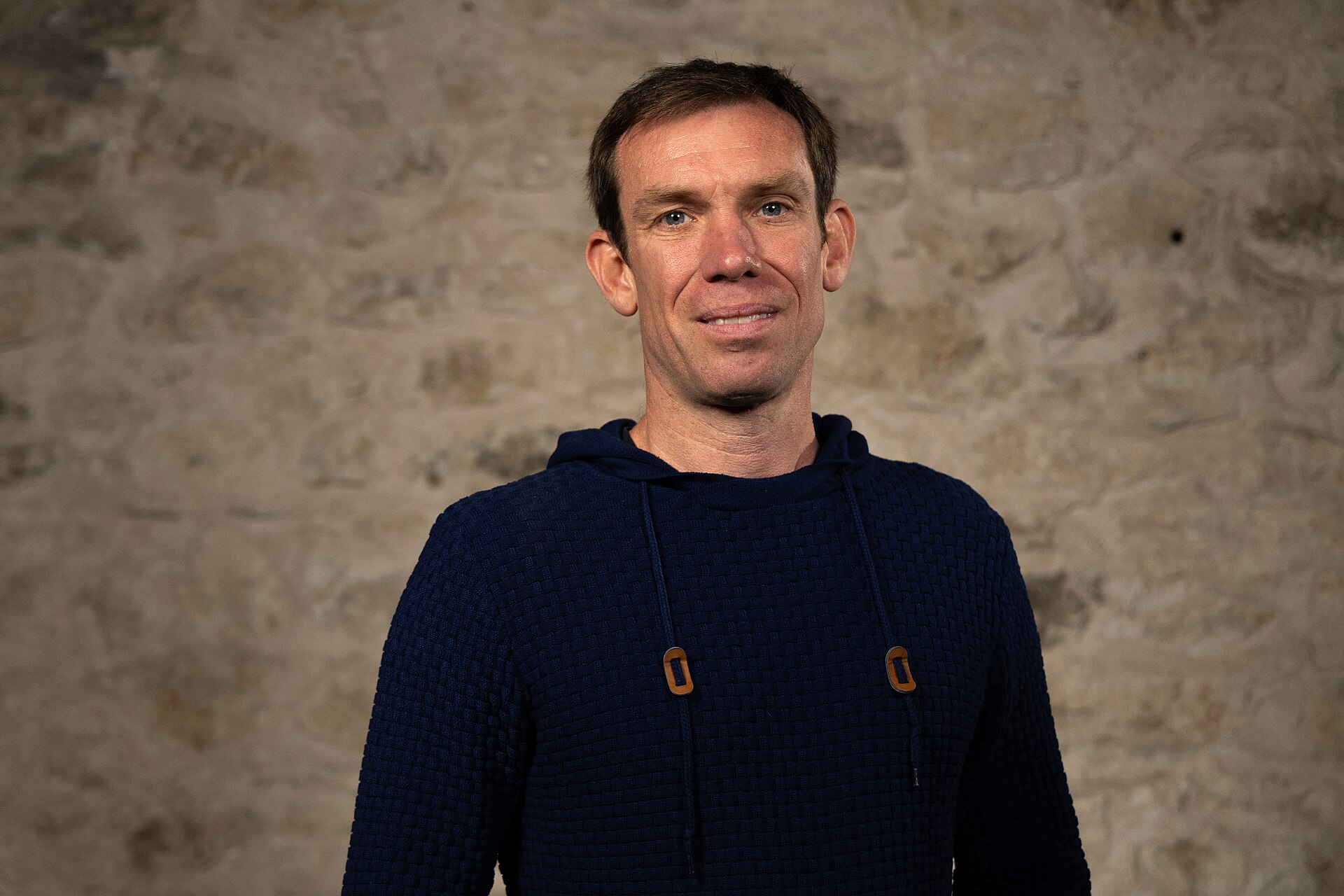 Ben Haldeman, Founder of LifeShip, at the WikiPortraits studio at the 2025 SXSW Festival.