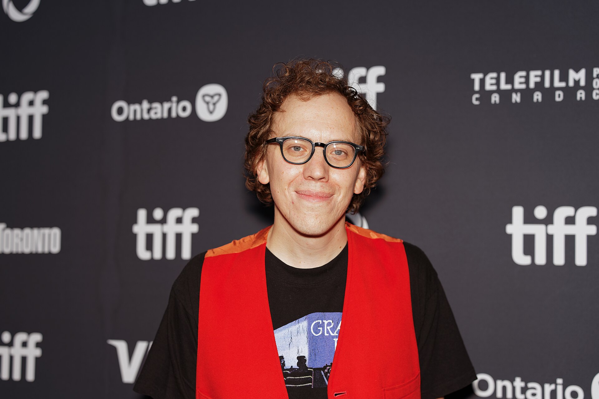 Ben Petrie, Writer, Producer, Actor, at the 2025 Toronto International Film Festival (TIFF) for the movie Dead Lover.