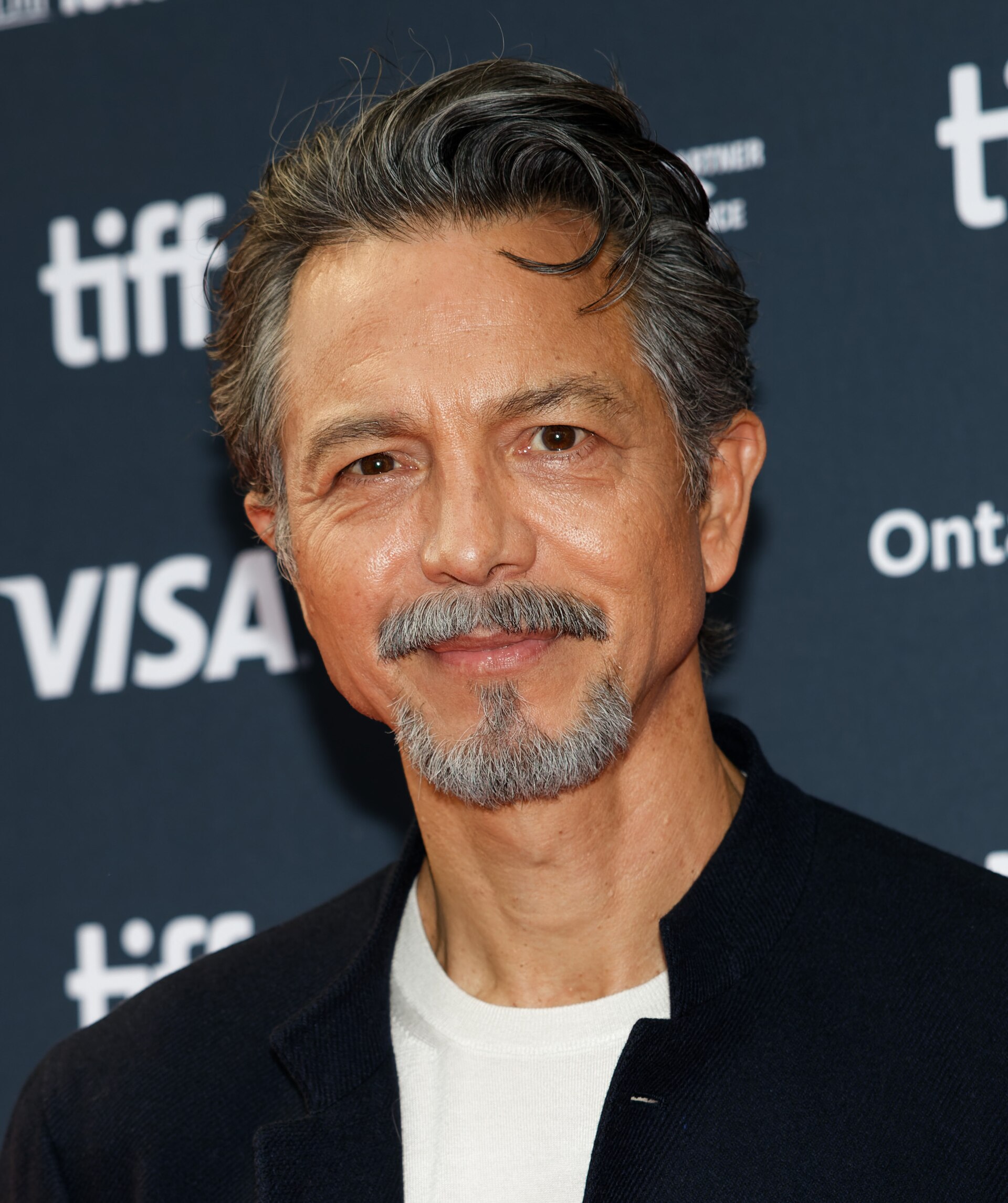 Benjamin Bratt at the 2024 Toronto International Film Festival (TIFF) for the movie Millers In Marriage.