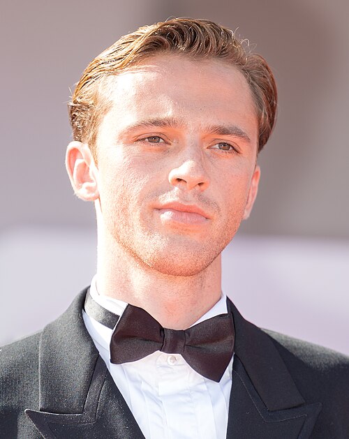 Benjamin Voisin, actor , at 82nd Venice International Film Festival in Venice, Italy for the film L'etranger.
