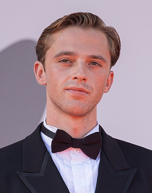 Benjamin Voisin, actor , at 82nd Venice International Film Festival in Venice, Italy for the film L'etranger.