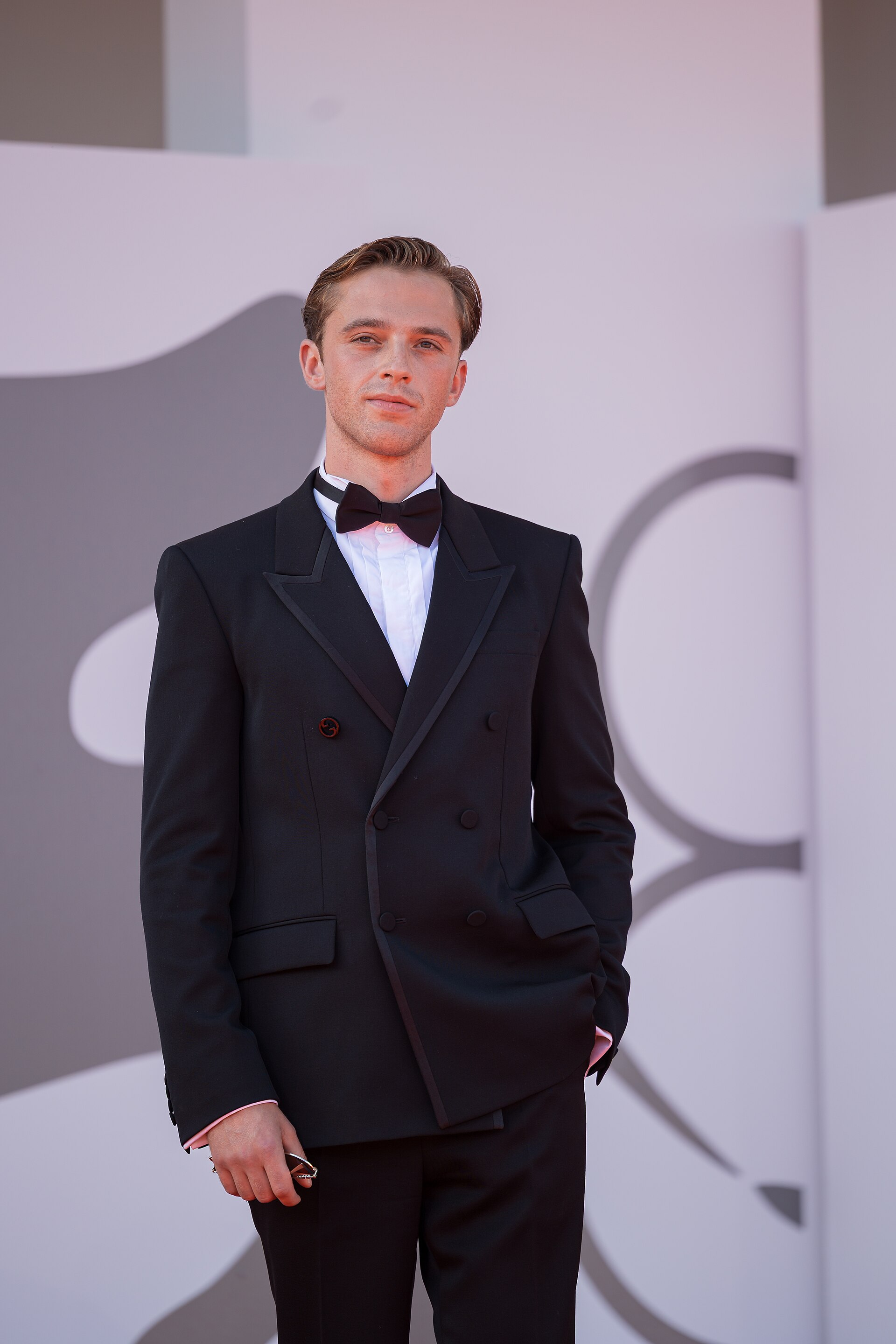 Benjamin Voisin, actor , at 82nd Venice International Film Festival in Venice, Italy for the film L'etranger.