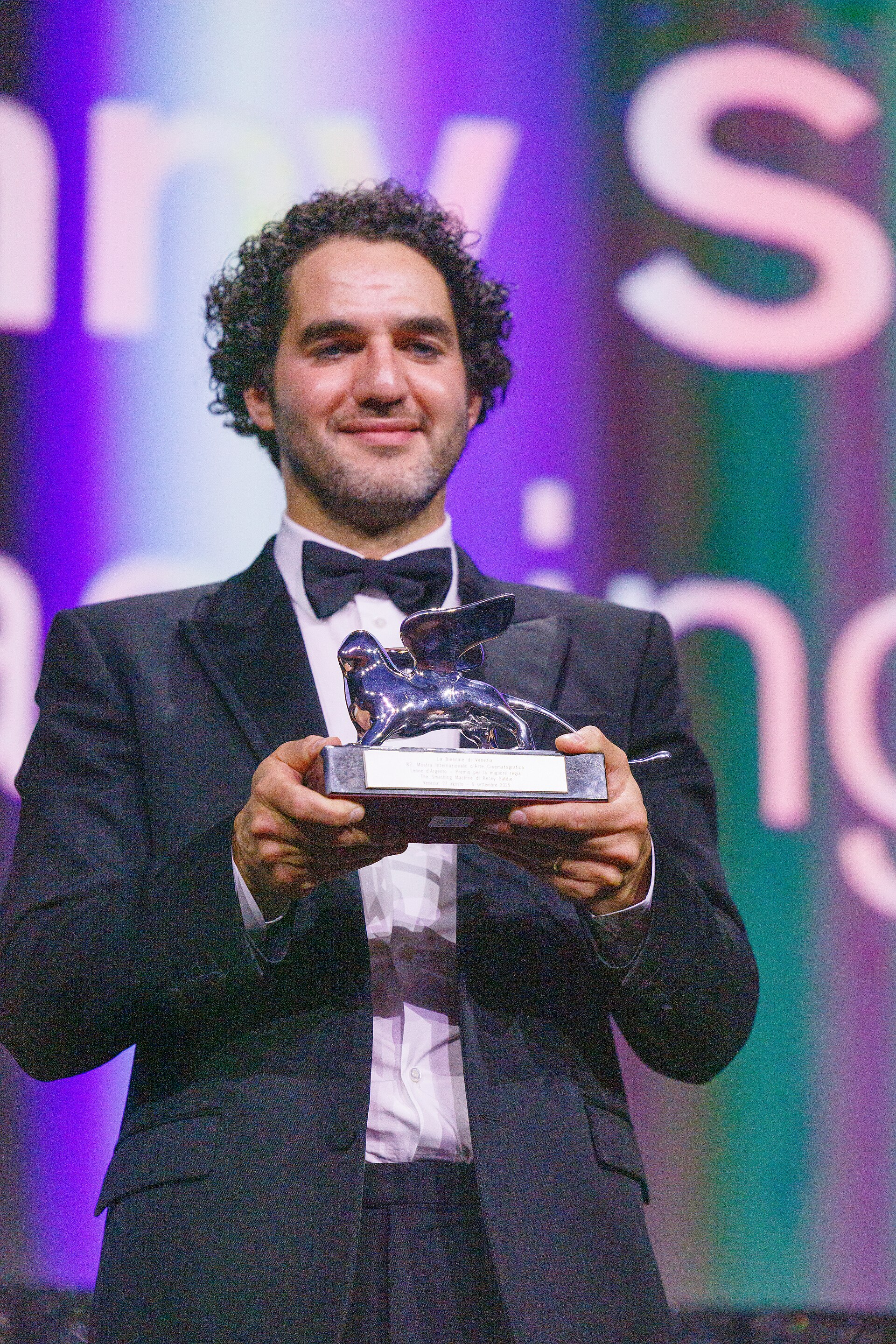Benny Safdie winner of the]Silver Lion at the 2025 Venice Film Festival For "The Smashing Machine"