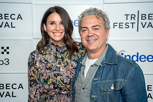 Beth Dover and Joe Lo Truglio at Long Live The State during the 2025 Tribeca Festival