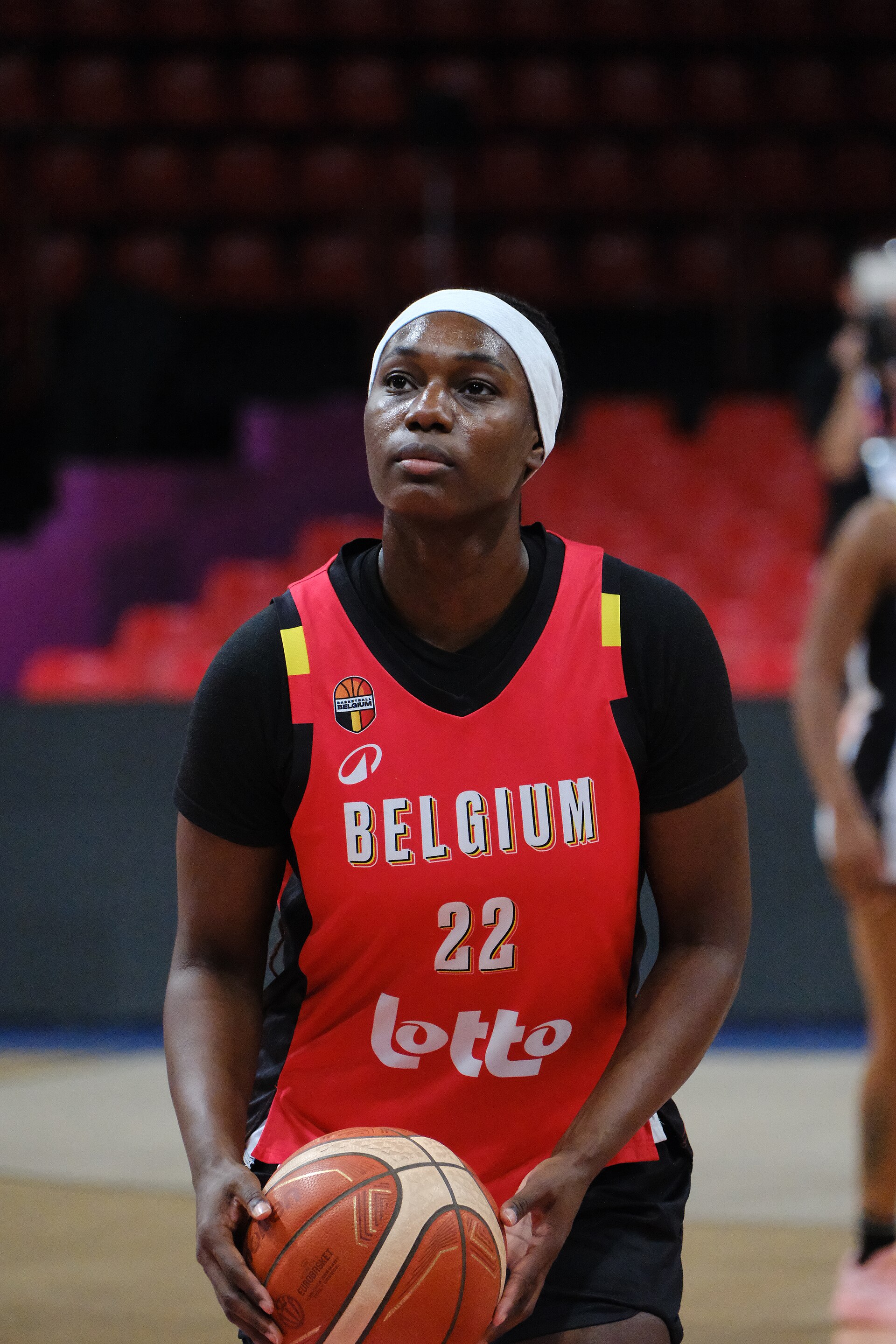 Bethy Mununga 22 Belgium practice 20250623