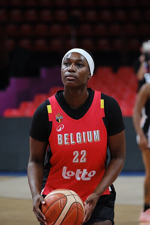 Bethy Mununga 22 Belgium practice 20250623
