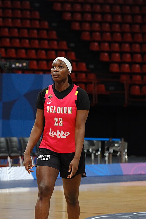 Bethy Mununga 22 Belgium practice 20250623