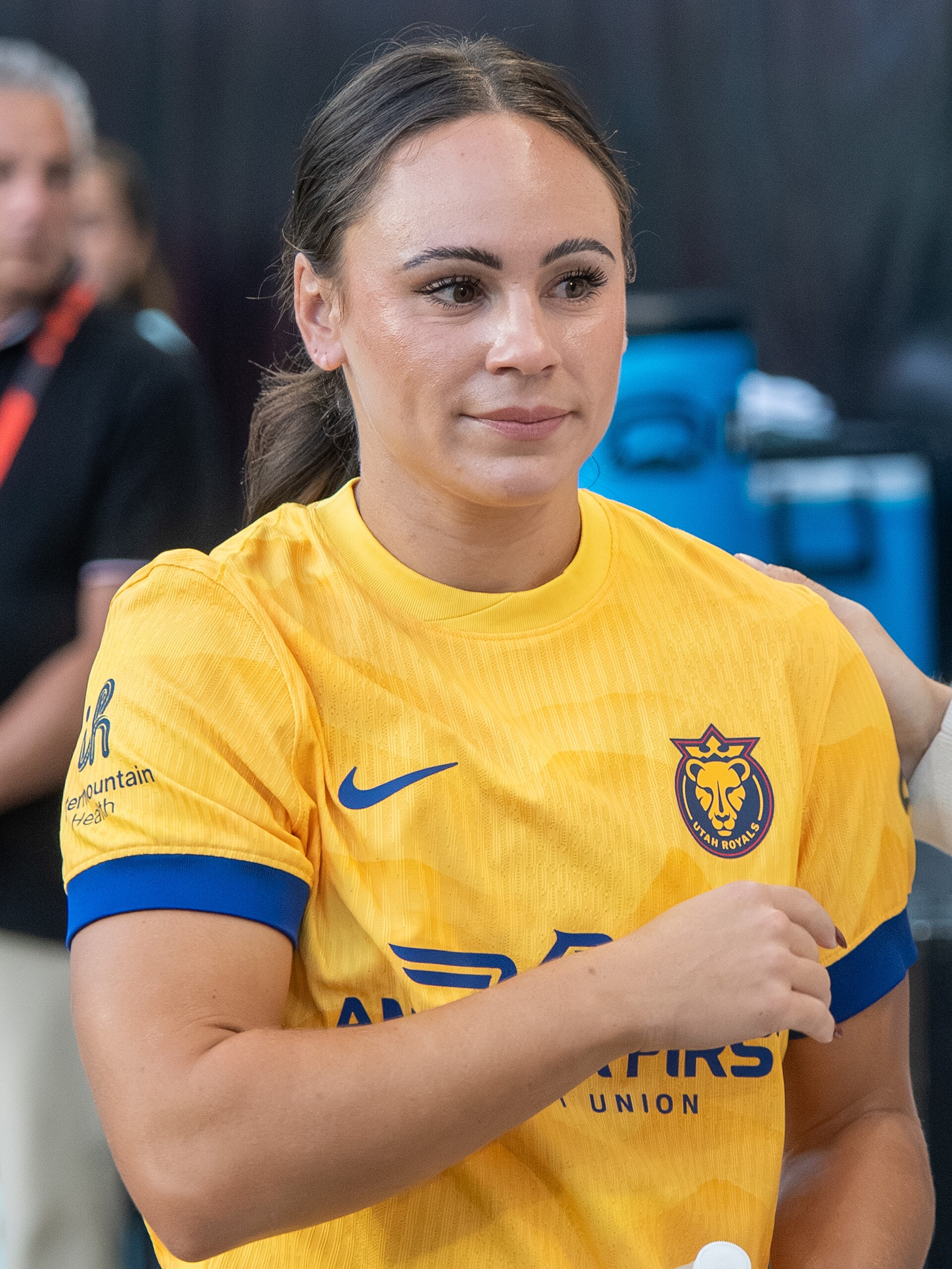 Bianca St-Georges during Gotham FC vs Utah Royals on 23 Aug 2025
