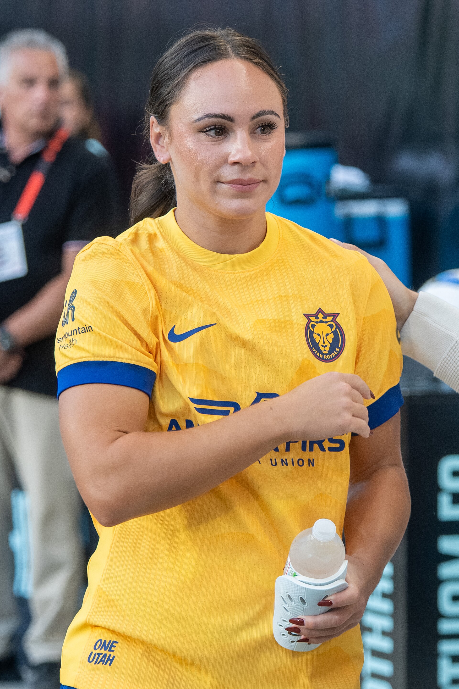Bianca St-Georges during Gotham FC vs Utah Royals on 23 Aug 2025