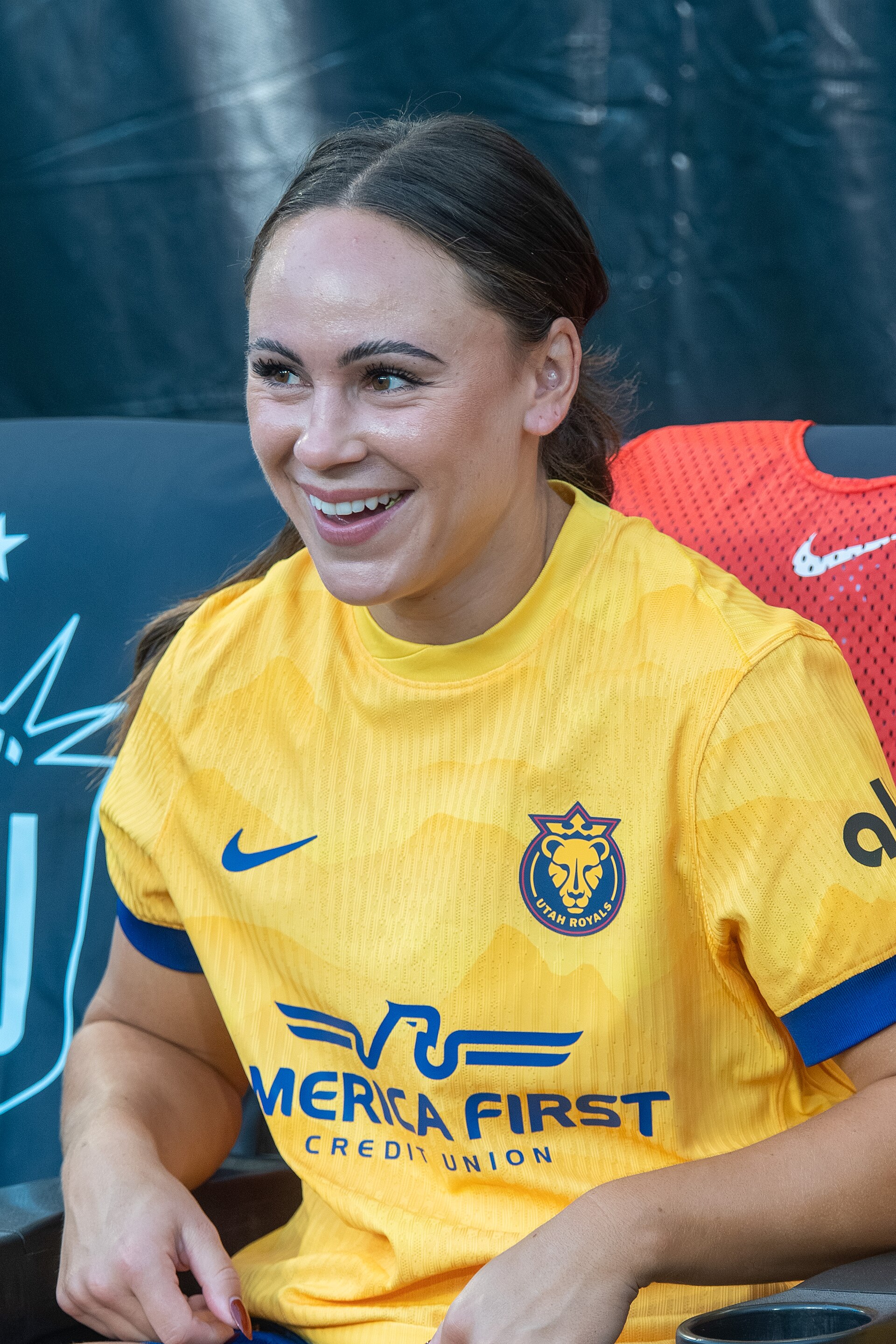 Bianca St-Georges during Gotham FC vs Utah Royals on 23 Aug 2025