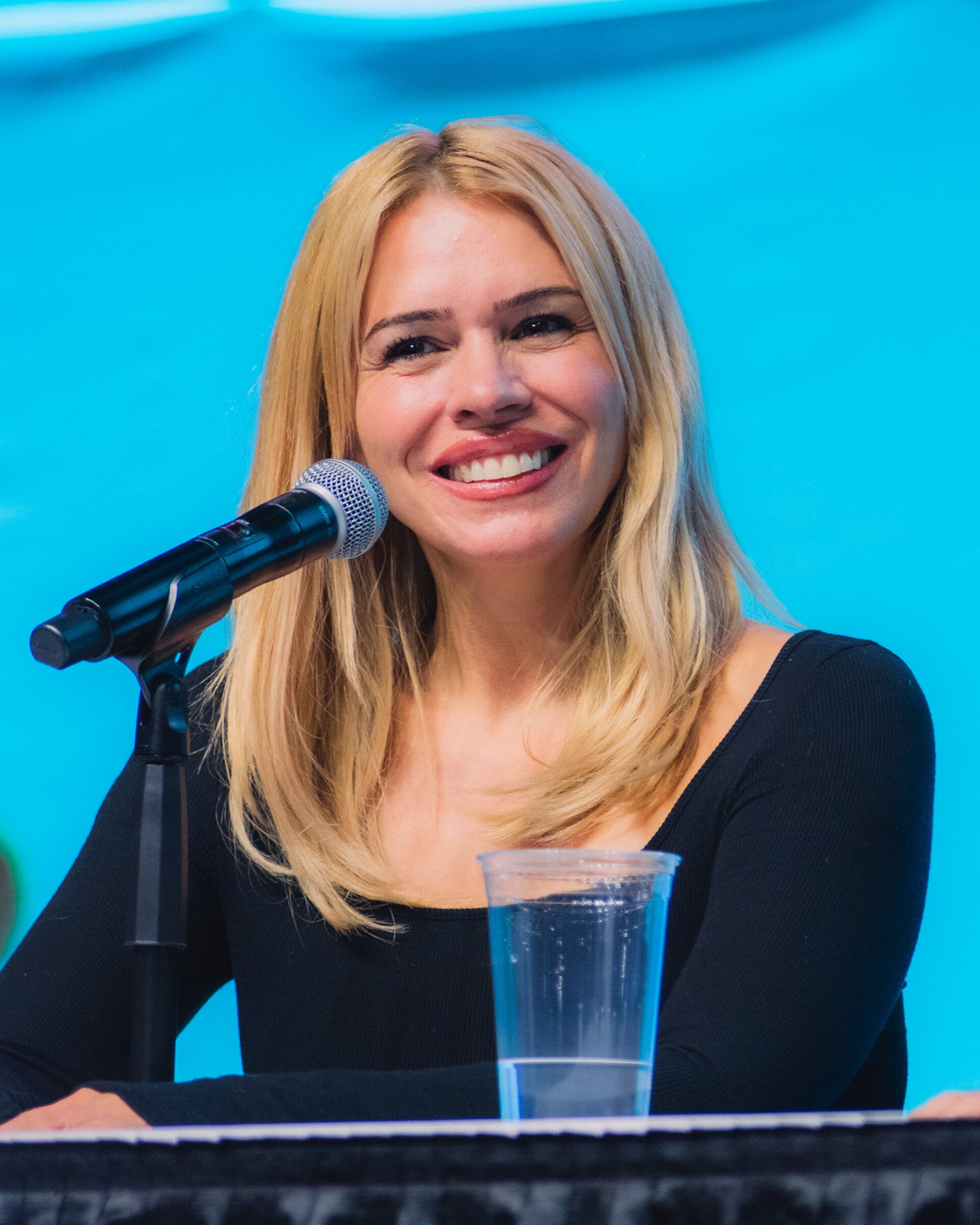 Billie Piper at Los Angeles Comic Con 2025