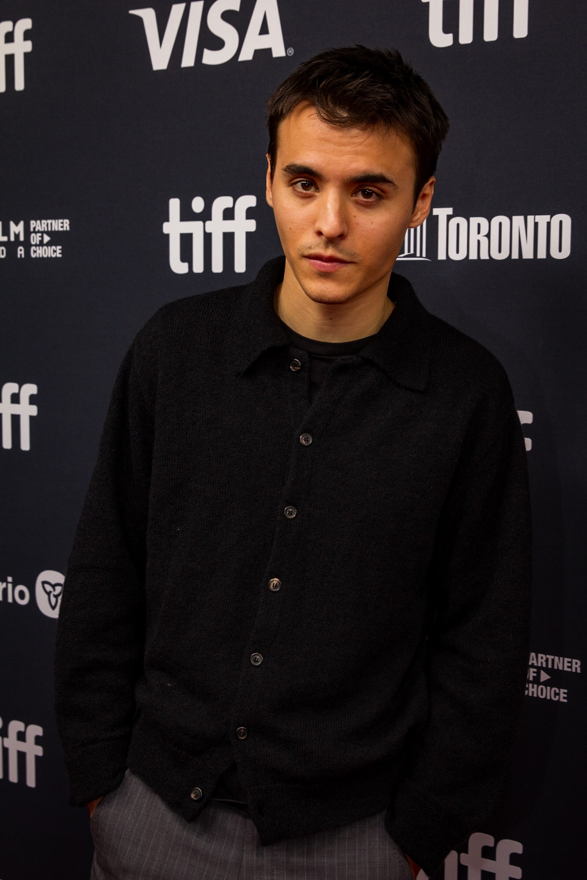 Billy Bryk, actor, at the 2024 Toronto International Film Festival (TIFF) for the movie Friendship.