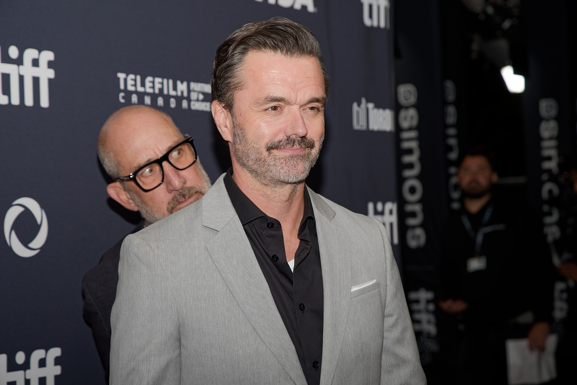 Billy MacLellan and David Lawrence Brown at the 2025 Toronto International Film Festival