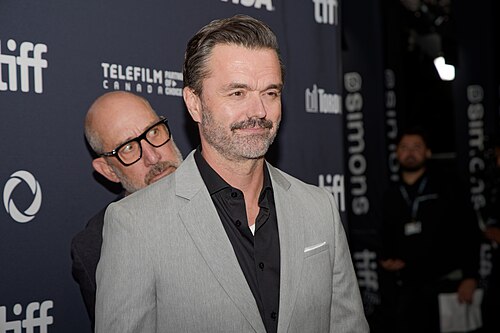 Billy MacLellan and David Lawrence Brown at the 2025 Toronto International Film Festival