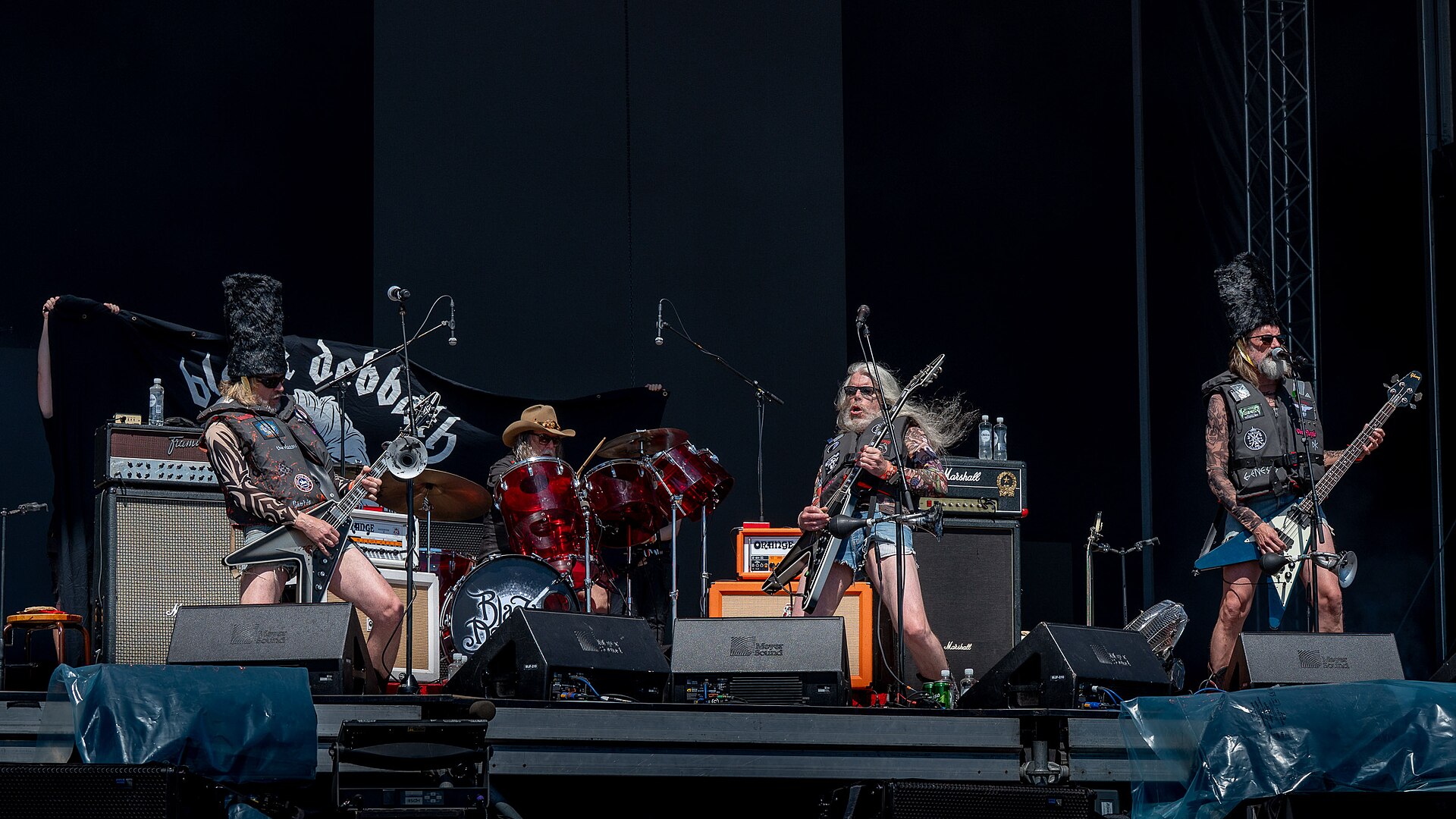 Black Debbath at the Tons of Rock festival in Oslo, Norway, 2024