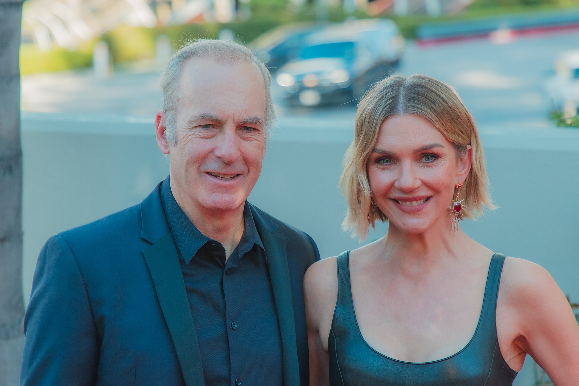 Bob Odenkirk & Rhea Seehorn at the 53rd Saturn Awards