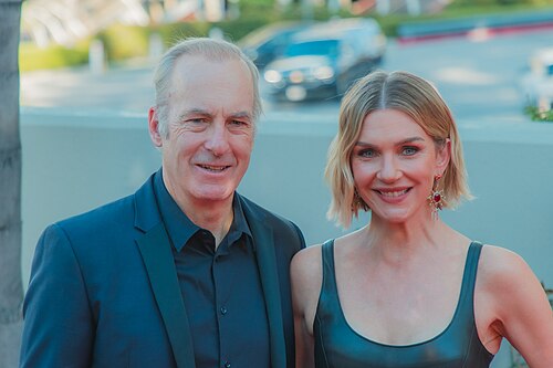 Bob Odenkirk & Rhea Seehorn at the 53rd Saturn Awards