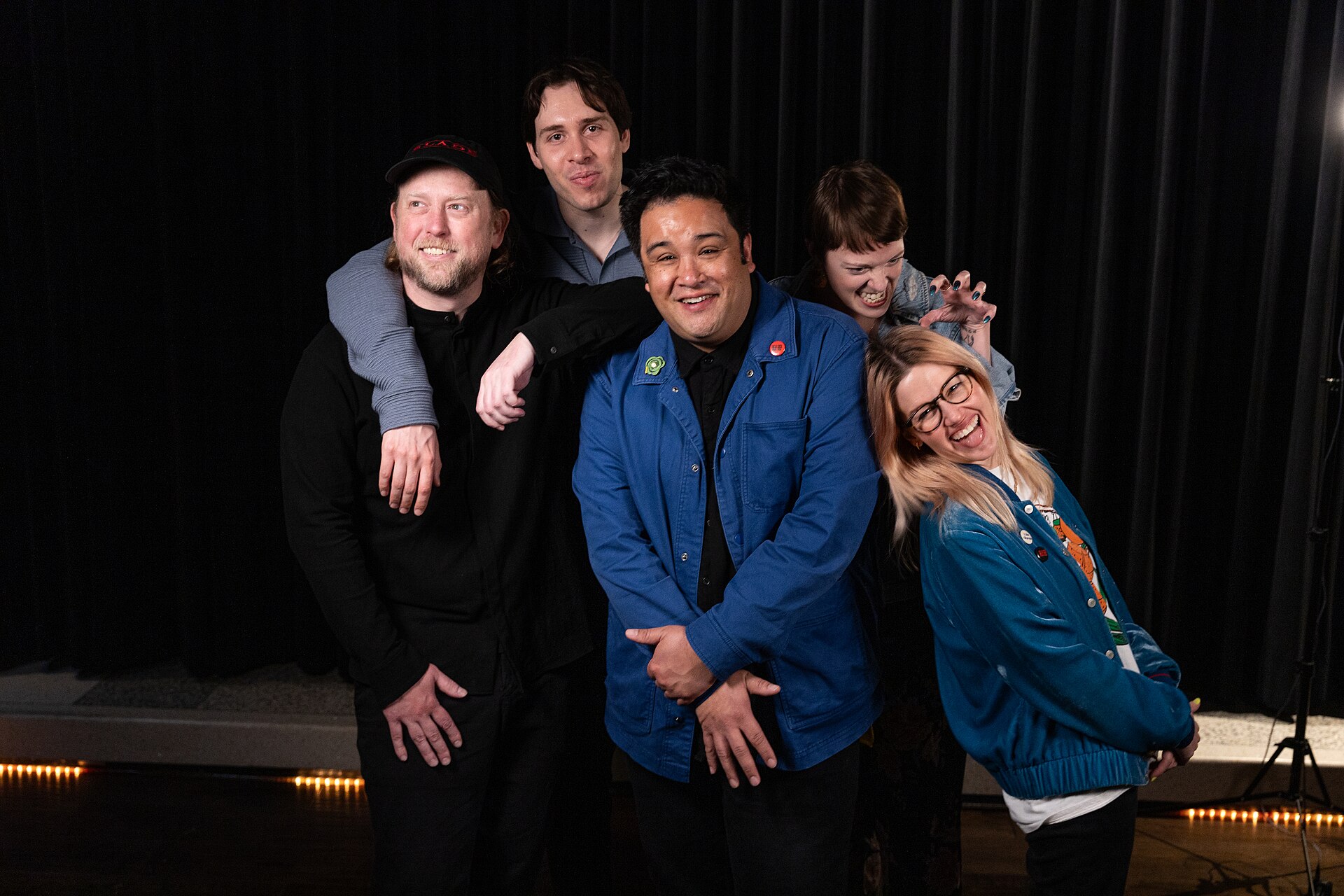 Bobby McHugh, Ian Edlund, Carlos A.F. Lopez, Sidney Jayne Hunt, and Megan Leonard at SXSW on March 14 2024