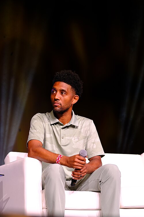 Baltimore Mayor Brandon Scott at Essence Festival 2025