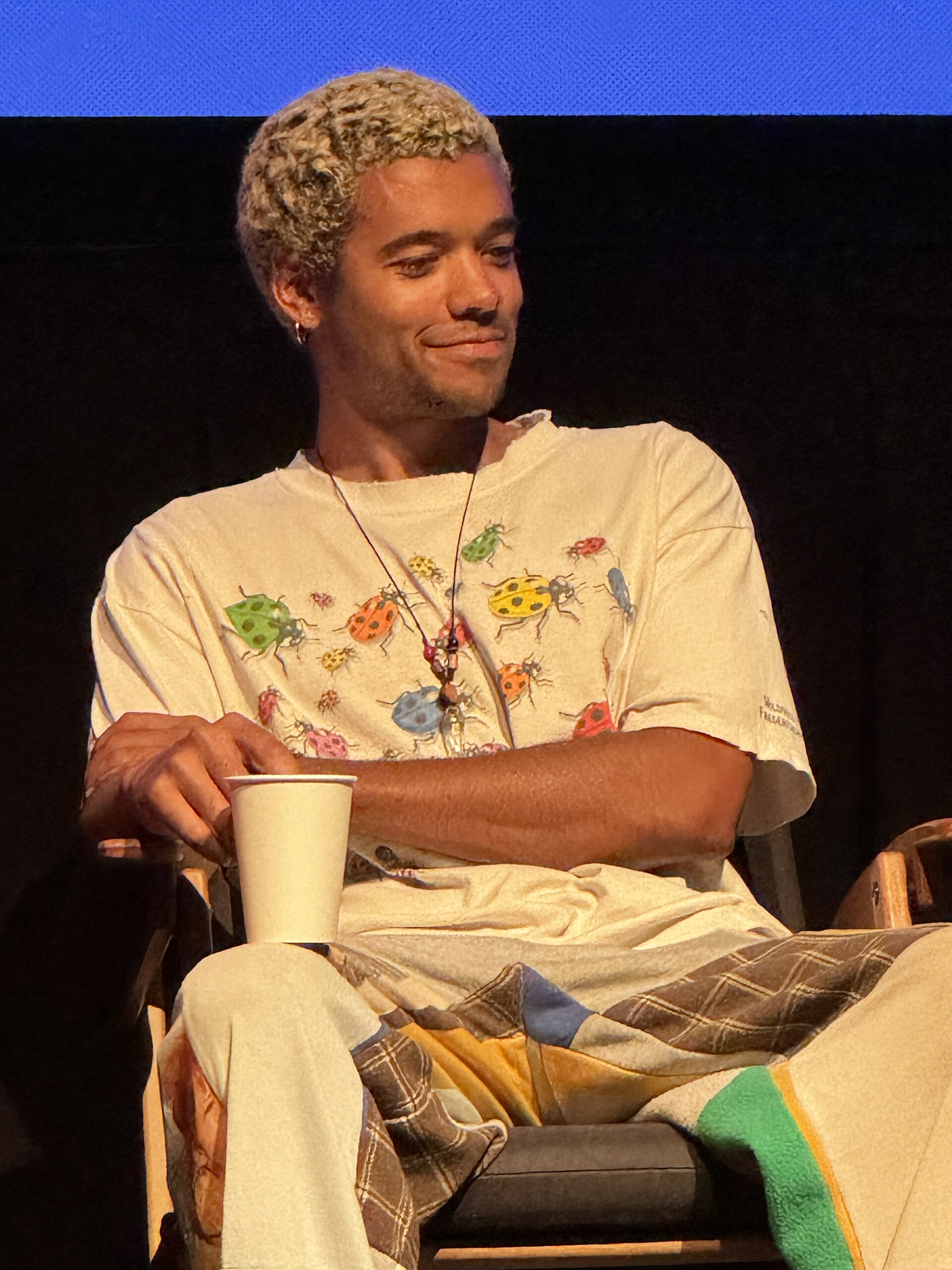 Brandon Wilson, actor, at the 2024 Telluride Film Festival after a screening of the movie, Nickel Boys.