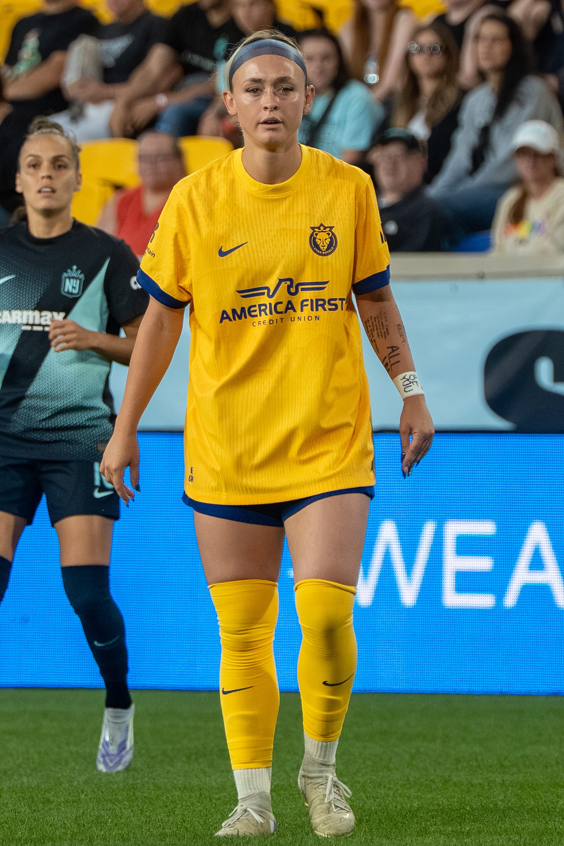 Brecken Mozingo during Gotham FC vs Utah Royals on 23 Aug 2025