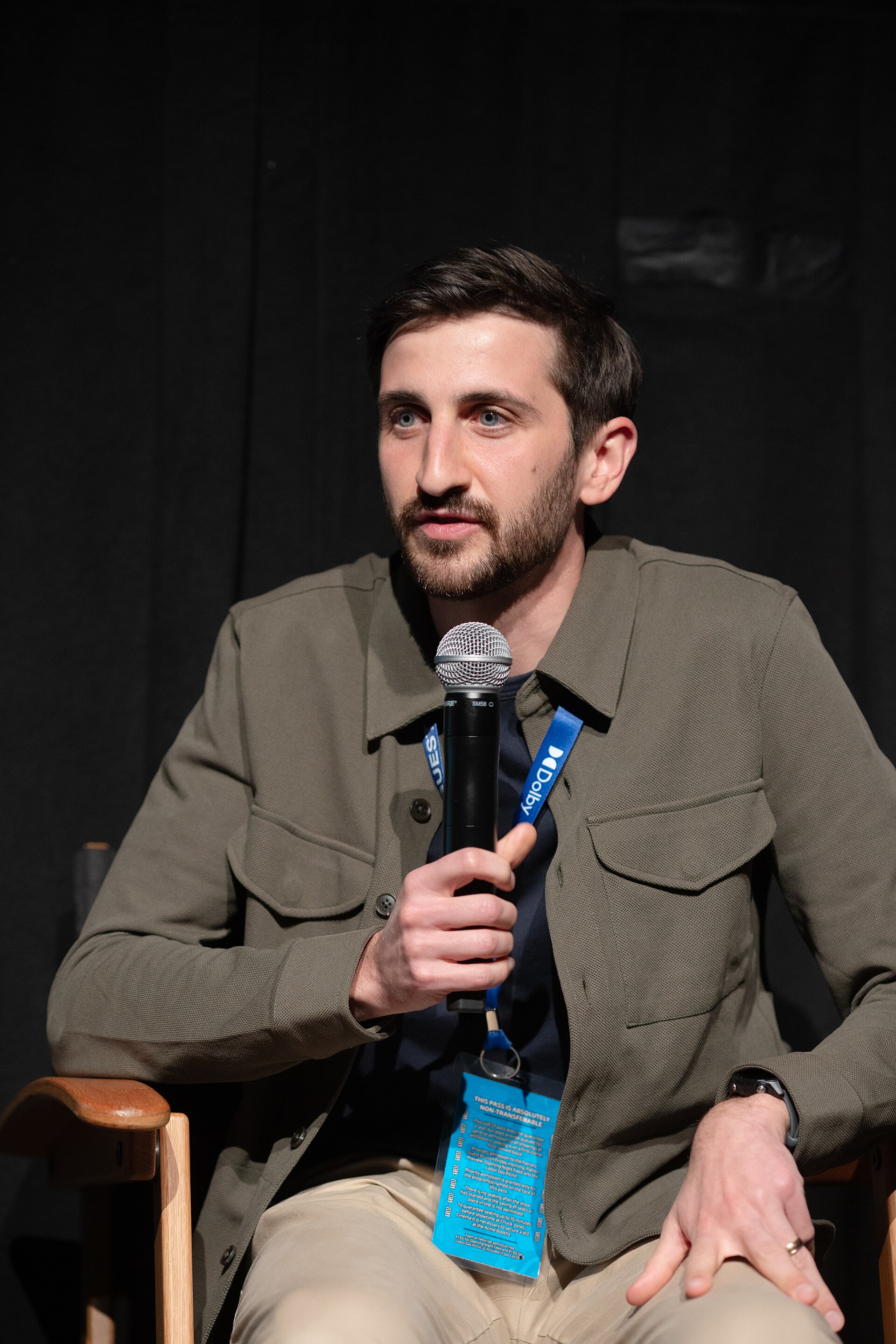 Brennan Robideaux, director of 'Sallie's Ashes,' at 2025 Telluride Film Festival