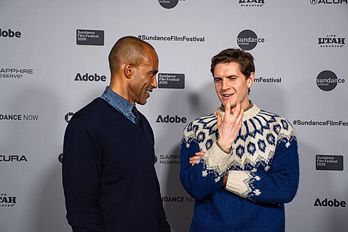 Brent Zachery and Alex Polunin at the 2026 Sundance Film Festival for LADY.