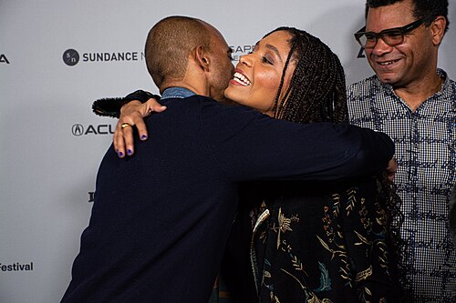 Brent Zachery, Olive Nwosu, and John Giwa-Amu at the 2026 Sundance Film Festival for LADY.