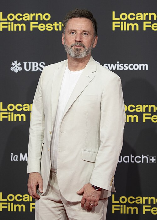 Director Brian Kirk at the 78th Locarno Film Festival red carpet for Dead of Winter