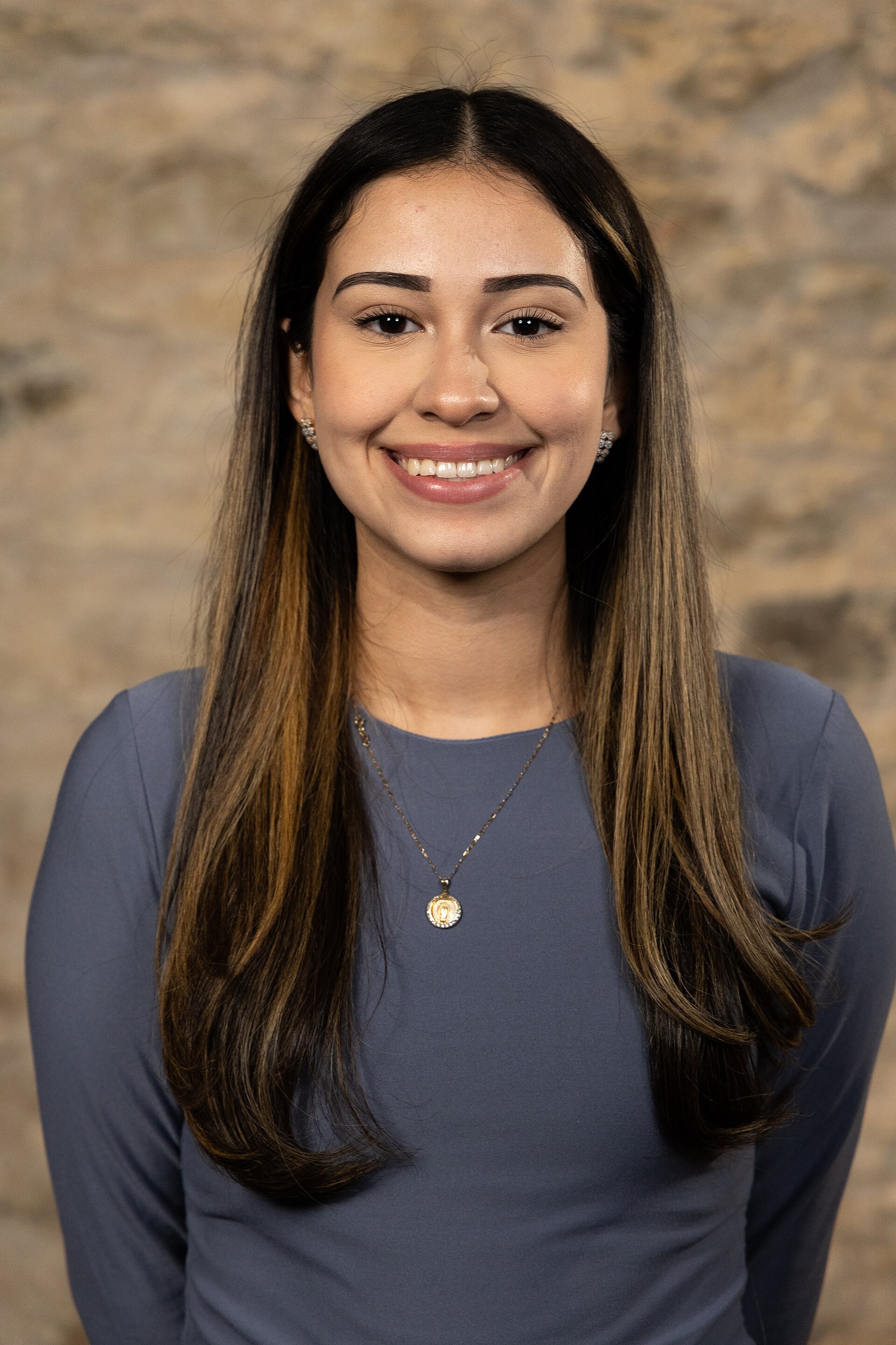 Briana Davila, Student, at the WikiPortraits studio at the 2025 SXSW Festival.