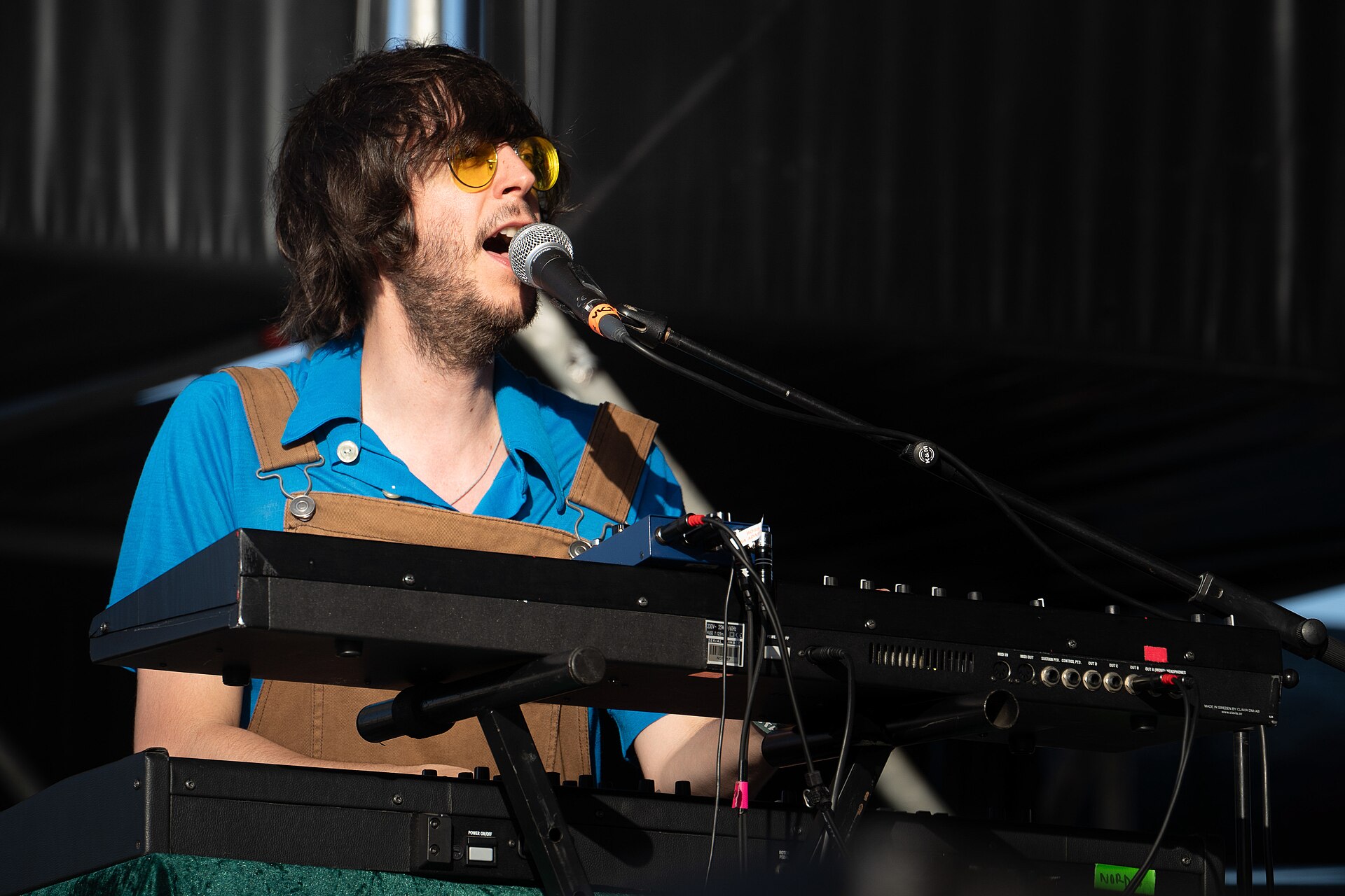 Victor Cabezuelo, from Rufus T Fireflay band with Anni B Sweet at Brisa Festival 2025