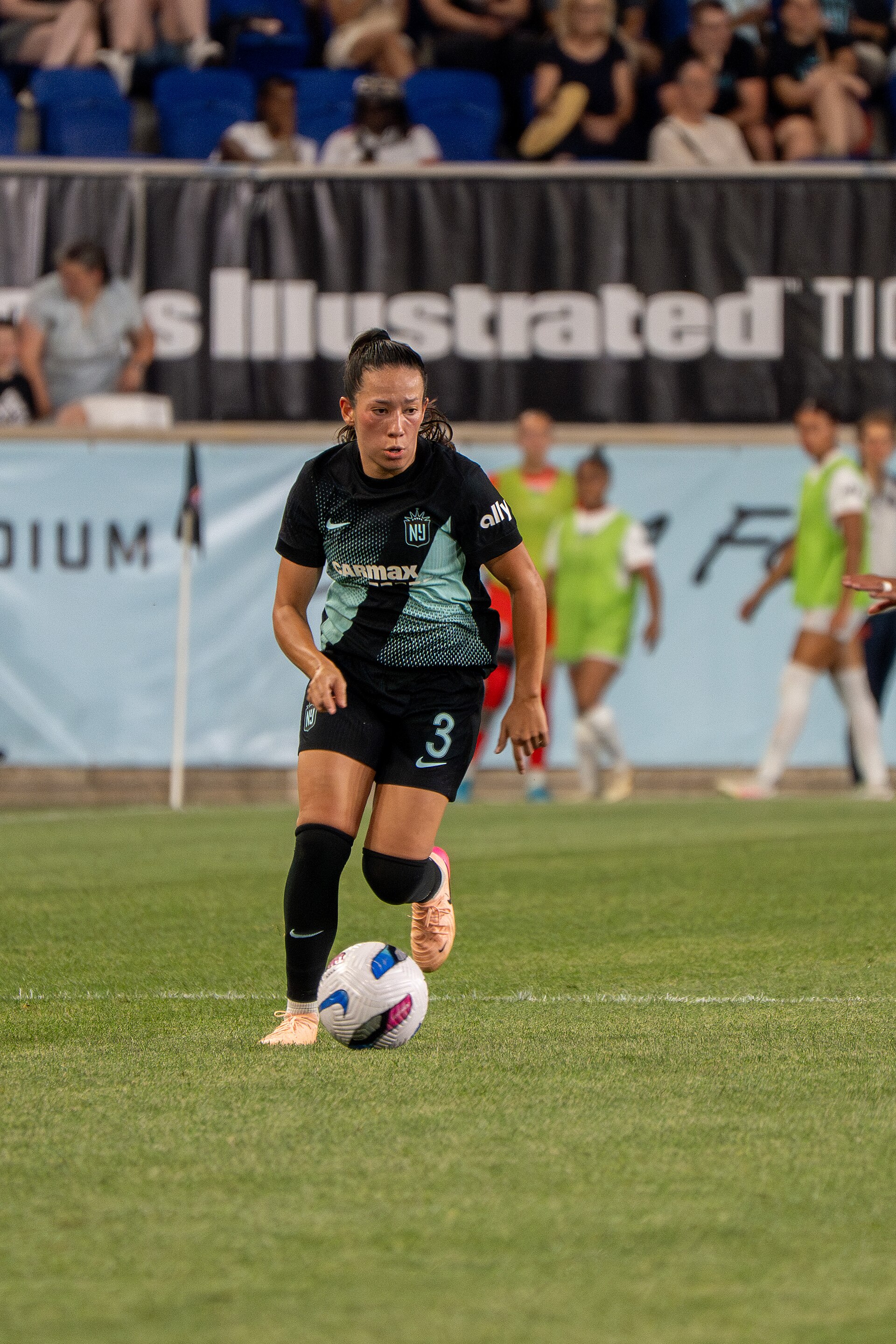 Bruninha during Gotham FC vs Bay FC on 6.21.25