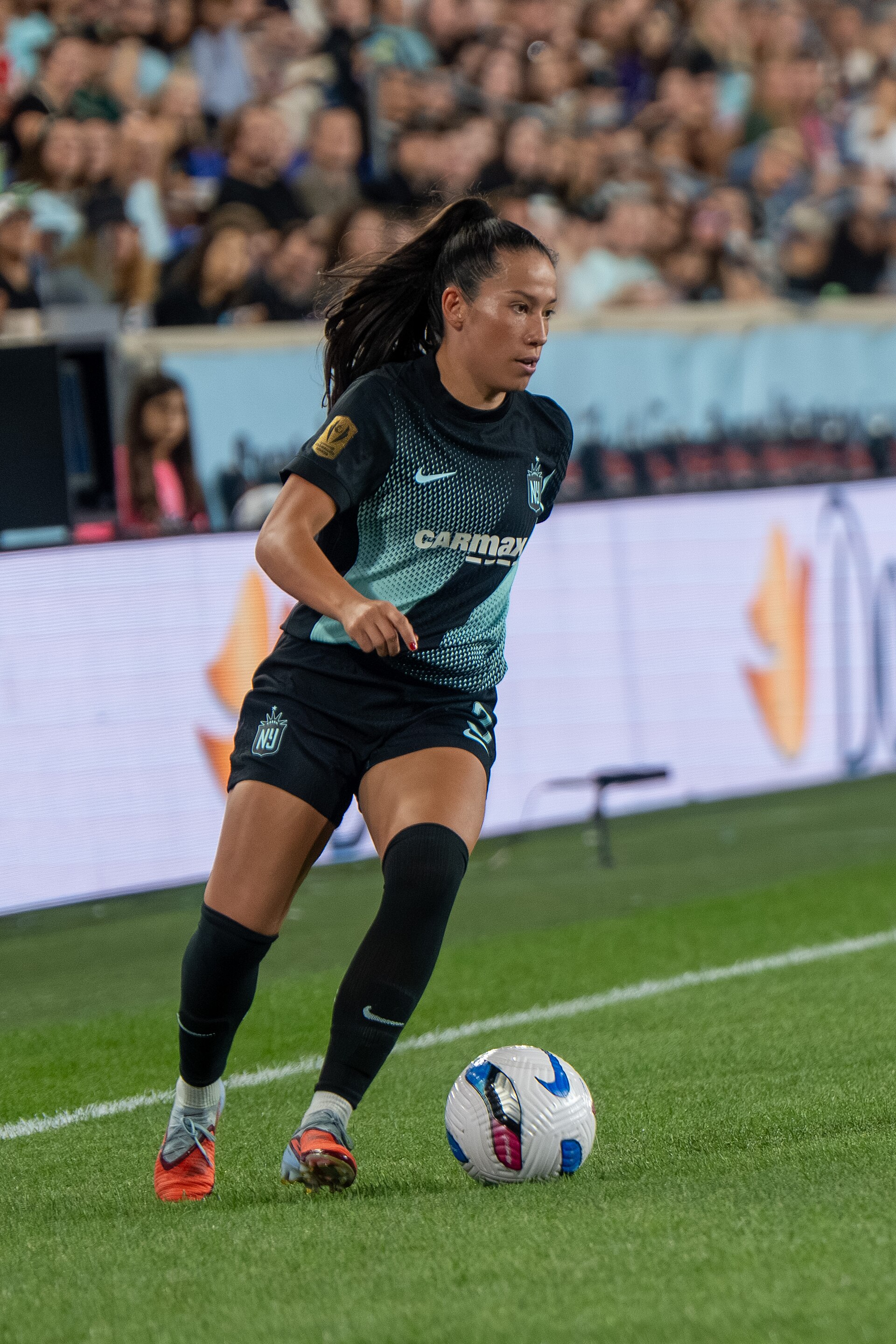 Bruninha during Gotham FC vs Portland Thorns FC on 26 Sep 2025