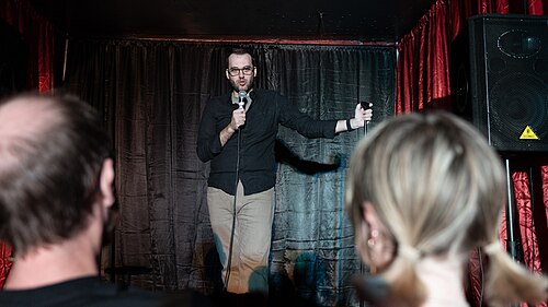 Bryan Berlin at the 2024 Edinburgh Festival Fringe for Running Scared