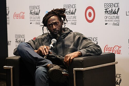Buju Banton backstage at Essence Fest 2025