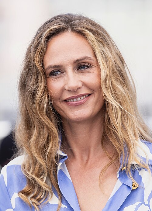 Actress Cécile de France at the 2025 Cannes Film Festival