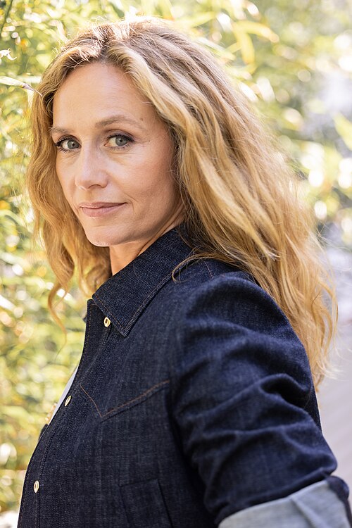 Actress Cécile de France at the 2025 Cannes Film Festival