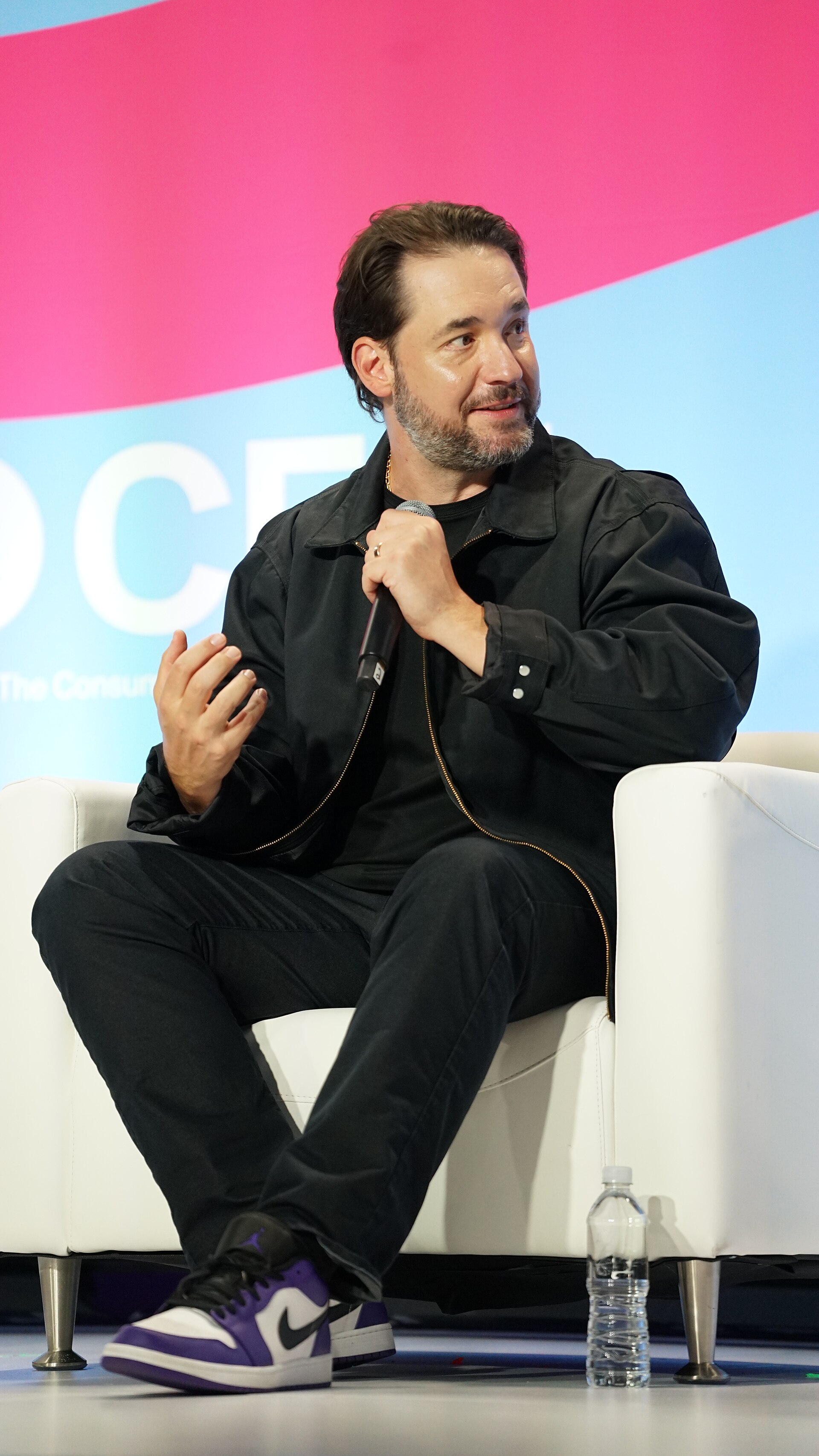 Alexis Ohanian at CES 2026 for "Back to the Future: Tech’s Nostalgic Revolution"