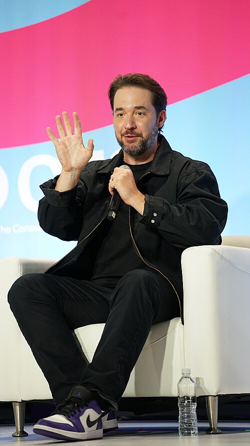 Alexis Ohanian at CES 2026 for "Back to the Future: Tech’s Nostalgic Revolution"