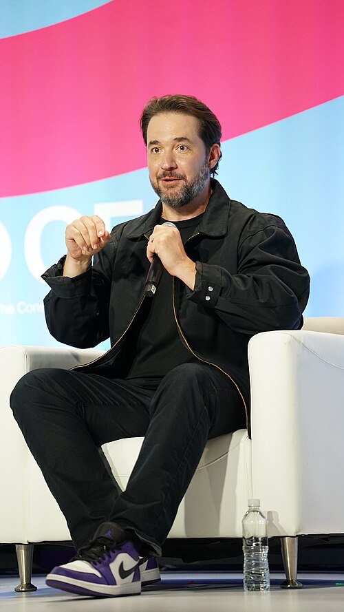 Alexis Ohanian at CES 2026 for "Back to the Future: Tech’s Nostalgic Revolution"