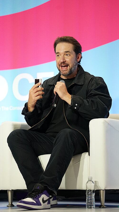 Alexis Ohanian at CES 2026 for "Back to the Future: Tech’s Nostalgic Revolution"