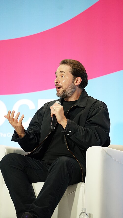 Alexis Ohanian at CES 2026 for "Back to the Future: Tech’s Nostalgic Revolution"