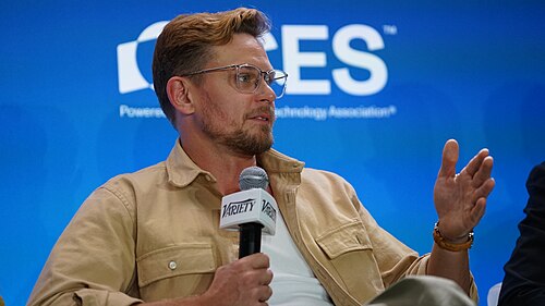 Billy Magnussen at CES 2026 in Las Vegas, NV for [First Look: Go Behind the Scenes of The Audacity]