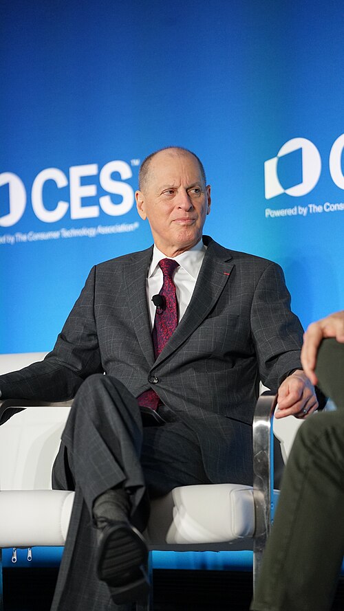 Gary Shapiro and Jay Timmons at CES 2026 in Las Vegas for "Charting the Future: Manufacturing, Innovation, and America's Competitive Edge"