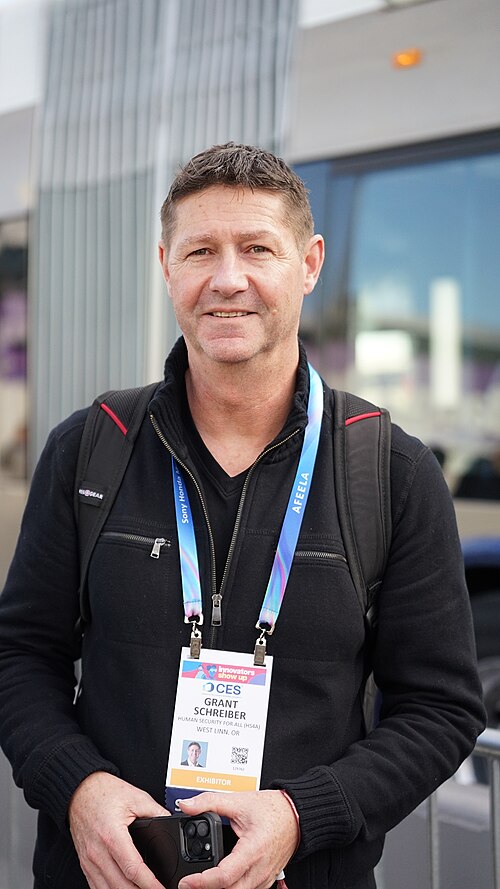 Grant Schreiber at CES 2026 in Las Vegas, NV