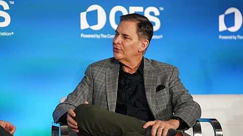 Jay Timmons at CES 2026 in Las Vegas for "Charting the Future: Manufacturing, Innovation, and America's Competitive Edge"