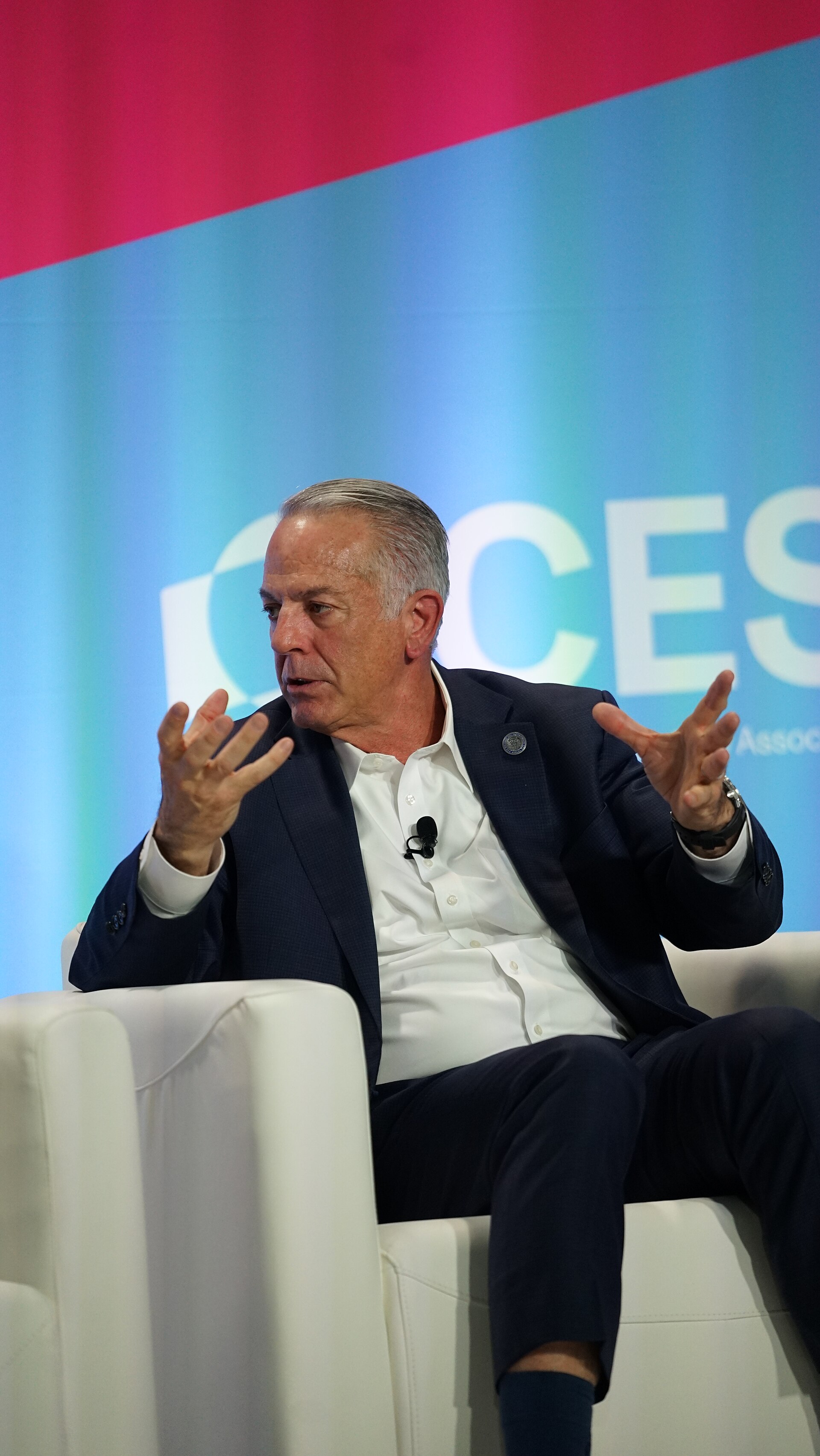 Joe Lombardo at CES 2026 in Las Vegas, NV (December 8, 2026)