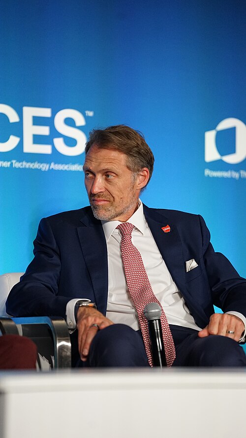 JoeBen Bevirt at CES 2026 in Las Vegas for "Manufacturing the Future: Energy. Mobility. AI., presented by JobsOhio"